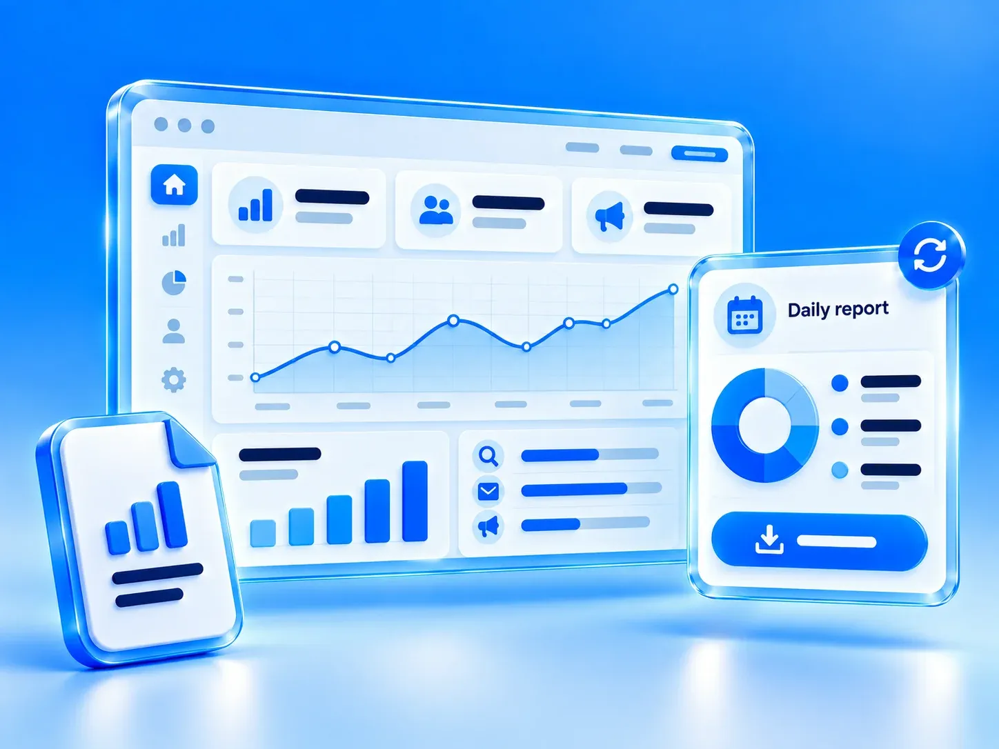 Marketing reporting dashboard