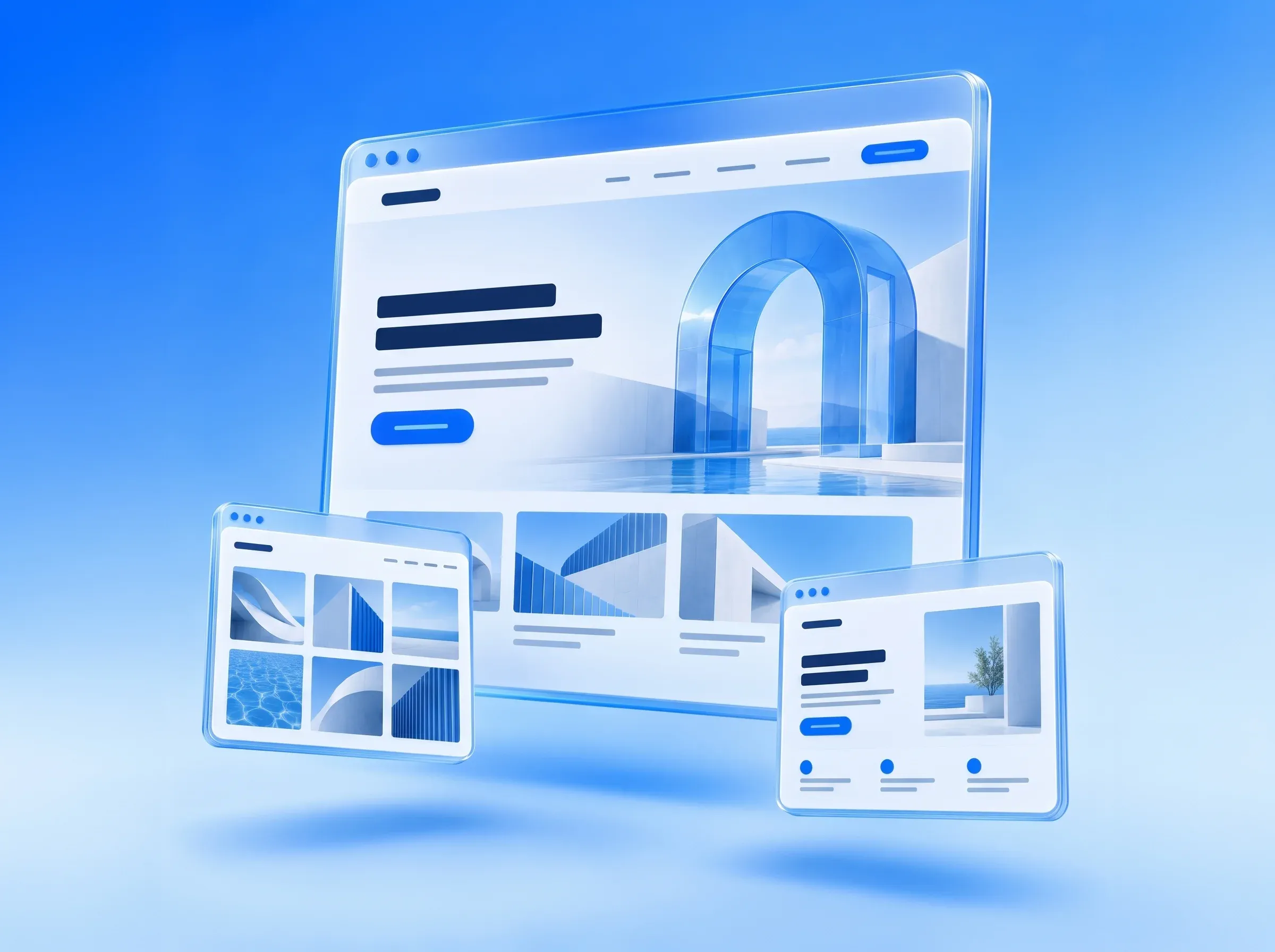 Website delivery for a modern business